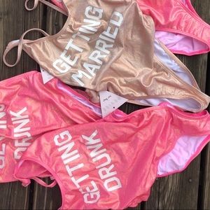 Getting Married & Getting Drunk Medium Suits